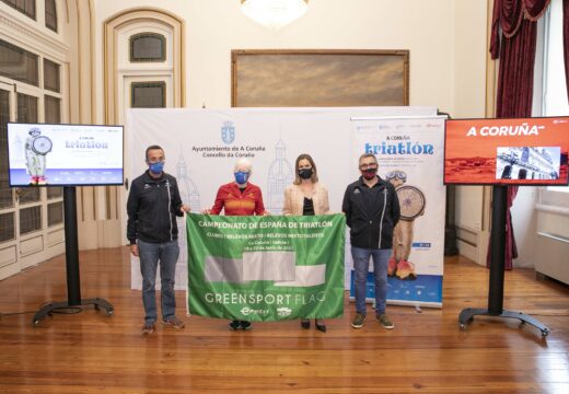 A cidade será escenario esta  fin de semana dos campionatos  de España de Tríatlon e da  Copa do Mundo de Paratríatlon