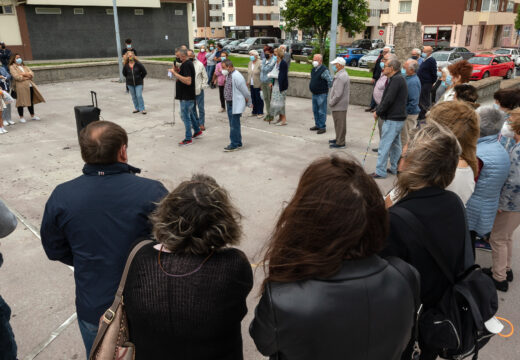 A veciñanza de San Valentín mobilízase para evitar o peche “definitivo” da oficina de Abanca