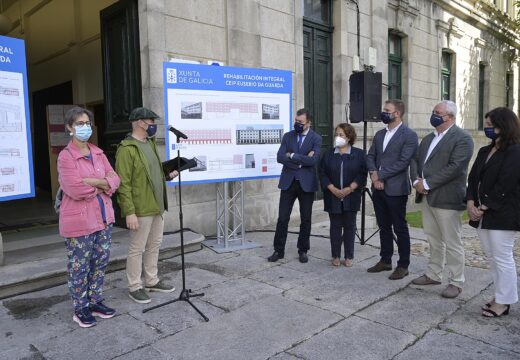 Román Rodríguez anuncia a licitación da rehabilitación integral do colexio Eusebio da Guarda cun investimento de máis de 1M€