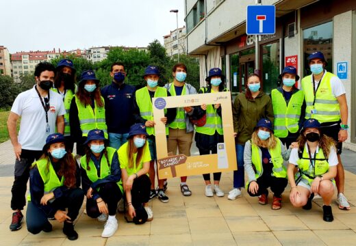 Política Social pon en marcha o primeiro campo de voluntariado itinerante no Camiño Portugués