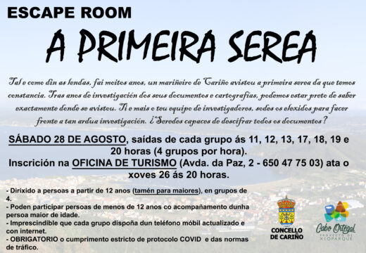 Cariño organiza unha actividade de Escape Room polas rúas do municipio