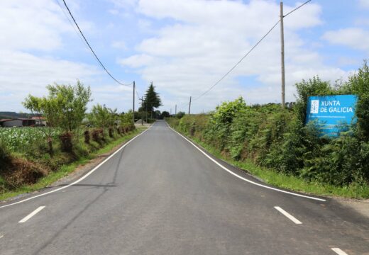 O Concello de Frades inviste 40.000 euros na mellora da estrada de Campo a Loureiros (Vitre)