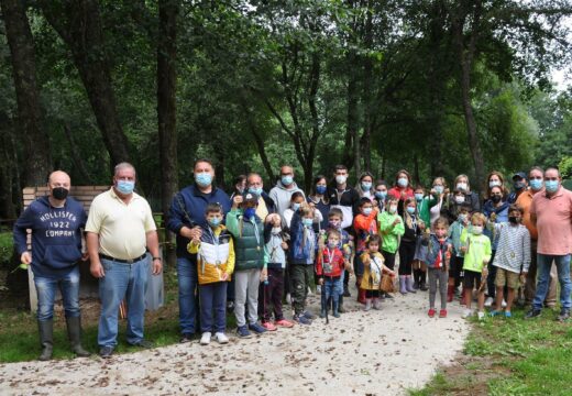 Un total de 25 nenos e nenas participaron no XVIII Campionato Municipal de Pesca Infantil do Concello de Frades