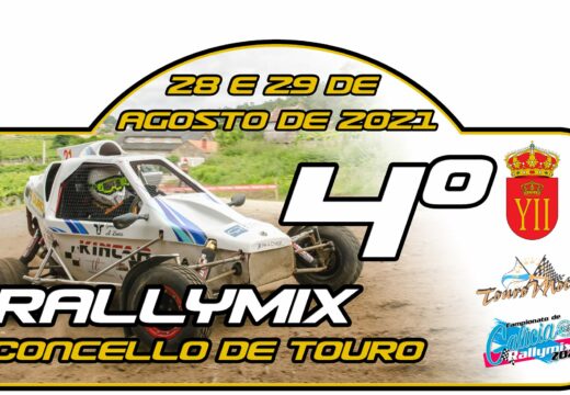 Os pilotos locais David González e César Garabatos compiten este fin de semana no IV Rallymix Concello de Touro