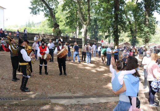 Vésperas e Día de Santa Minia recuperaron por momentos algunhas sensacións propias dunha Romería sen pandemia sanitaria