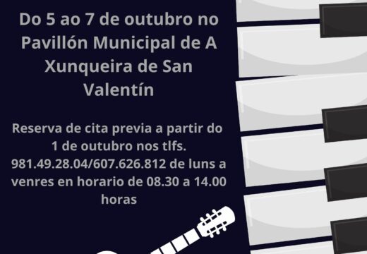 Fene abrirá en outubro o prazo de inscrición para as escolas culturais de música