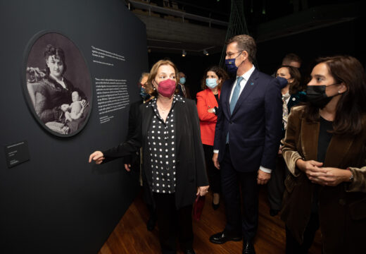 Feijóo celebra a chegada da mostra Emilia Pardo Bazán, o reto da modernidade á Coruña, escenario vital e inspiración literarioa dunha galega universal