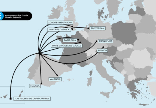O Concello sacará a concurso oito rutas aéreas desde Alvedro para potenciar o turismo e a economía da Coruña