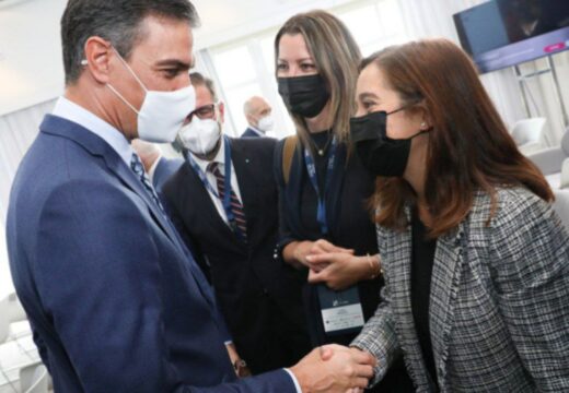 Inés Rey, asistiu hoxe ao III Foro A Toxa-Vínculo Atlántico, no que participou o presidente do Goberno, Pedro Sánchez