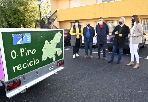 A Xunta colabora co concello de O Pino na adquisición de dous puntos limpos móbiles grazas as axudas do Fondo de Compensación Ambiental