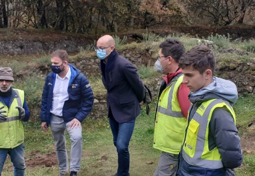 A Xunta iniciou os traballos de conservación e posta en valor do Castro da Cidá de Borneiro