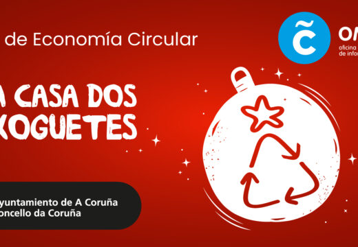 A OMIC pon en marcha A Casa dos Xoguetes de Nadal para promover o consumo responsable a través da economía circular