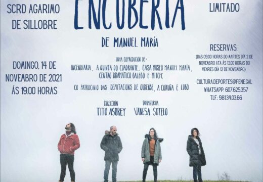 Últimos días para reservar invitacións para a función de A lúa vai encuberta, de Manuel María, no Concello de Fene