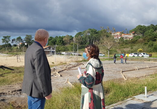 Iniciada a rehabilitación do parque infantil da Lombiña