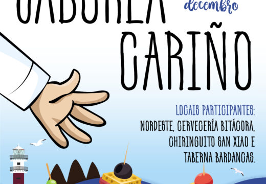 Fin de semana gastronómica coa terceira edición do concurso de tapas ‘Saborea Cariño’