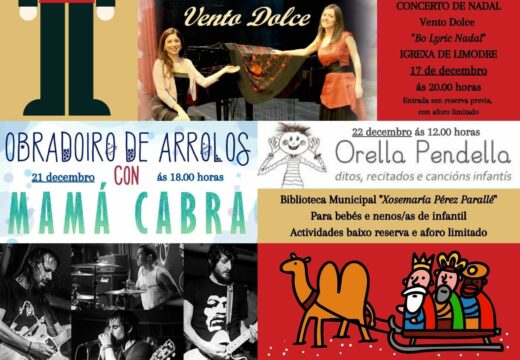 O Nadal en Fene arranca o venres 17 cunha ampla programación cultural