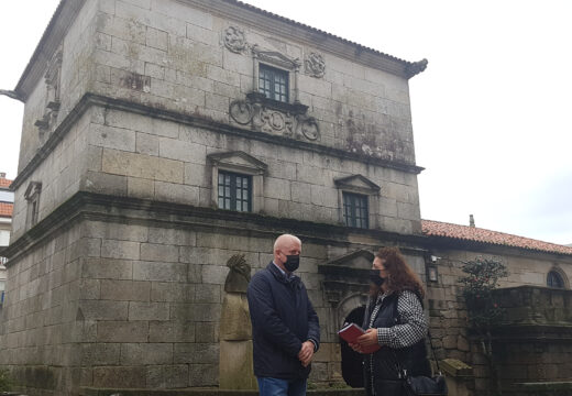 Acometidas tarefas de conservación da cuberta da Torre de Bermúdez