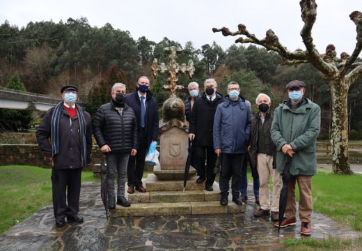 Miño conmemora os 40 anos da instalación do monumento a Fernán Pérez de Andrade ‘O Boo’ en Ponte do Porco