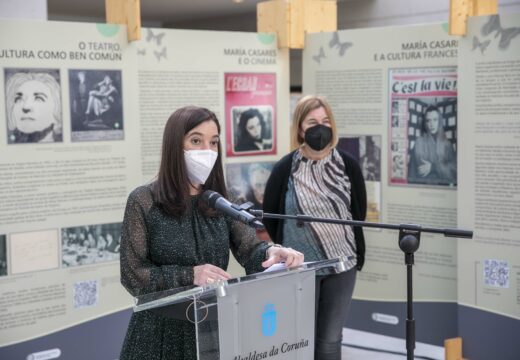 As bibliotecas municipais programan unha vintena de actividades para achegar a vida e obra de María Casares a toda a cidade