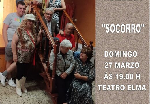 A peza teatral Socorro recala na Pobra no 27 de marzo