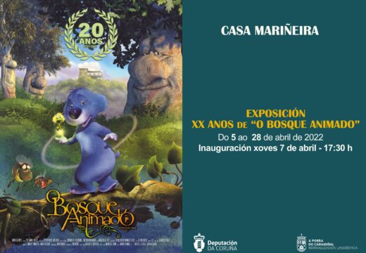 A conmemoración dos 20 anos do filme O bosque animado chega á Pobra