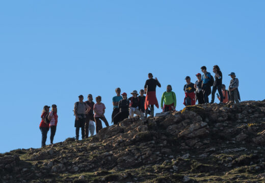 75 persoas participaron nas catro xeorrutas organizadas por Cedeira, Moeche e Ortigueira durante a Semana Santa