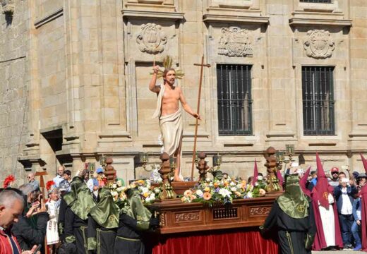 Conclúe a programación da Semana Santa coa procesión e representación da resurrección