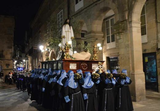 O Santísimo Cristo da Paciencia de Conxo e a procesión da oración no horto e prendemento, serán as encargadas de encher as rúas deste Martes Santo