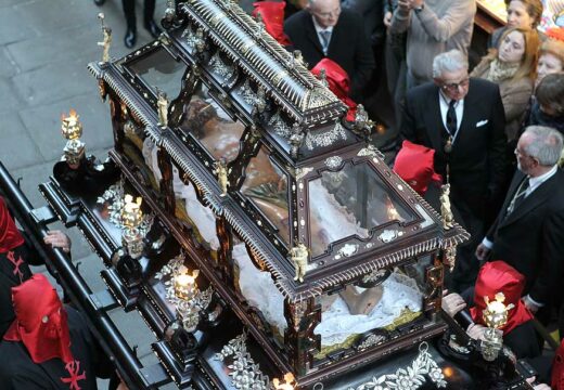 As procesións do Santo Encontro, da Angustia, Enterro e Soidade percorrerán as rúas este Venres Santo