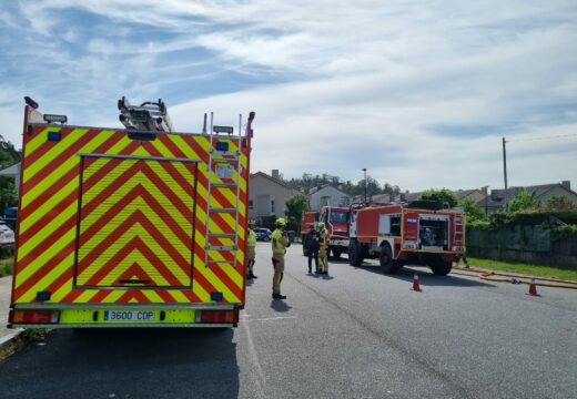 A Xunta organiza nos concellos de Santiago de Compostela e Ames un simulacro de incendio forestal para ensaiar a coordinación dos efectivos de emerxencias mobilizados