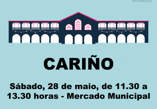 Cariño celebra este sábado ‘ Quere ou teu mercado’, con talleres gratuítos para os máis pequenos no mercado municipal