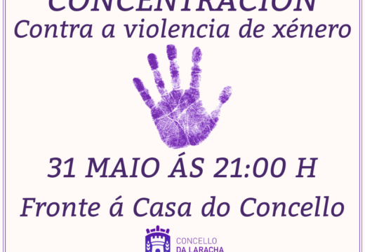 Concentración contra a violencia de xénero