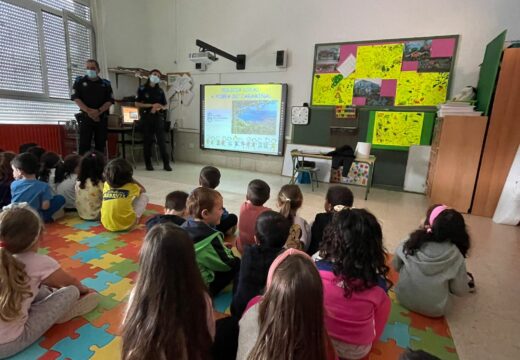 Conclúen as sesións de seguridade viaria impartidas pola Policía local a escolares da localidade