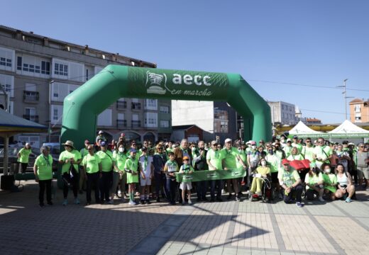 Miño celebra a súa primeira andaina solidaria para recadar fondos contra o cancro