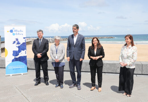 Inés Rey pon á Coruña como modelo de cidade sostible e de vangarda no foro ‘Atlantic Cities’ de San Sebastián