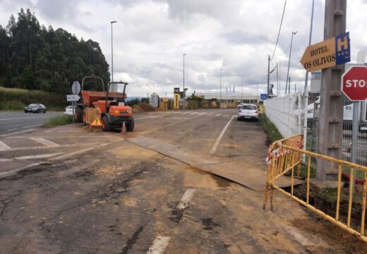 Iniciados os traballos de renovación da iluminación na N-6 ao seu paso por Bos