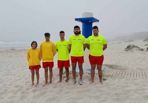 O servizo de socorrismo xa está operativo na praia de Caión