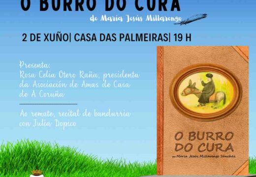 A escritora María Jesús Millarengo presenta en Neda a súa última obra, “O burro do cura”