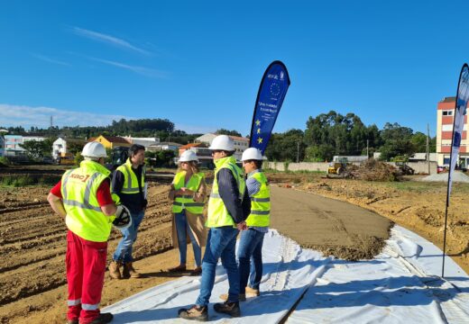 As obras da primeira fase da senda peonil e ciclista que enlazará os paseos de Freixeiro e Xuvia estarán rematadas a finais do verán