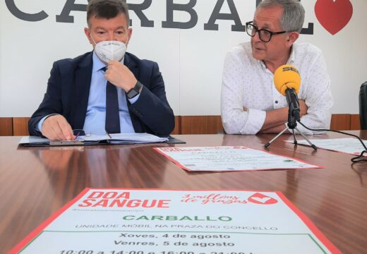 O Concello e Protección Civil de Carballo súmase a campaña de ADOS “Tres Millóns de Grazas” coa finalidade de sobrepasar as 959 doazóns do ano 2021