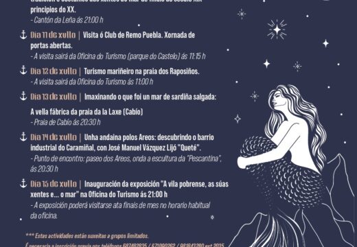 A Pobra enxalza o seu vínculo co mundo mariño nunha nova edición da Semana do Mar