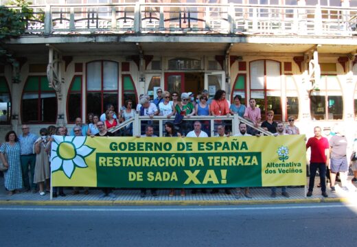 Sadenses convocados por Alternativa demandan ao Goberno central a urxente restauración da Terraza