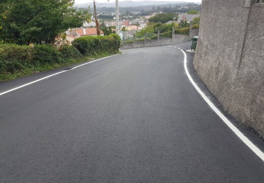 O Concello conclúe as obras de aglomerado do camiño do Vilar, na parroquia de Casadelos