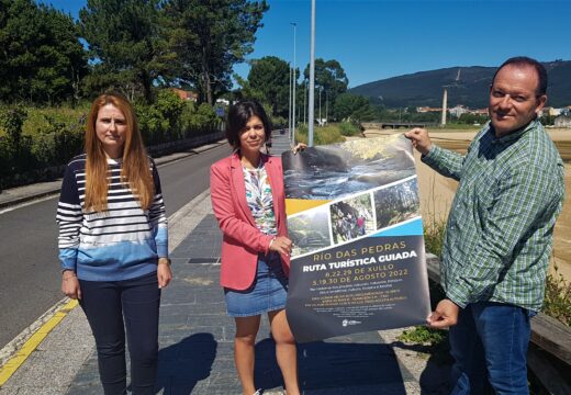 Unha ruta turística guiada pon o foco na riqueza patrimonial do río das Pedras