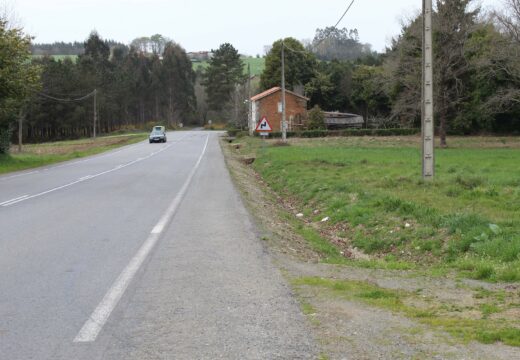 A Xunta autoriza as expropiacións para executar unha senda peonil e ciclista na AC-524 en Frades na que investirá 245.000 euros