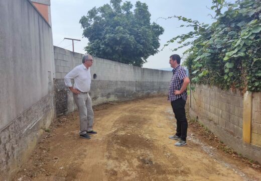 En marcha as obras de conservación e mellora do núcleo rural tradicional dos Vilares, en Sísamo