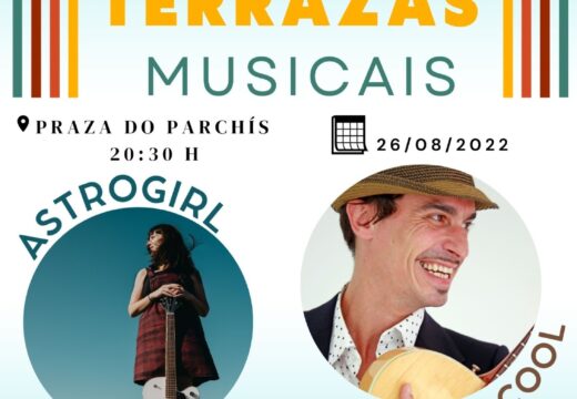 Terrazas musicais Astrogirl e Mr. Cool