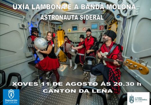 Concerto de Uxía Lambona e a banda Molona