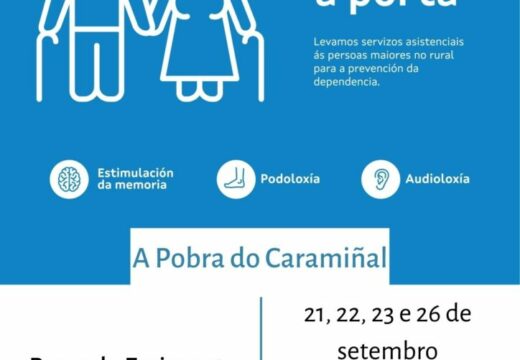 O servizo Coidados porta a porta chega á Pobra neste mes de setembro