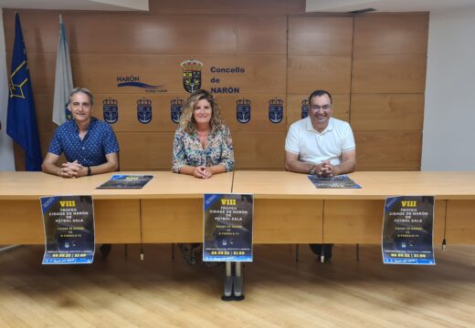 O pavillón da Gándara acollerá a vindeira semana o “VII Trofeo Cidade de Narón de fútbol sala”